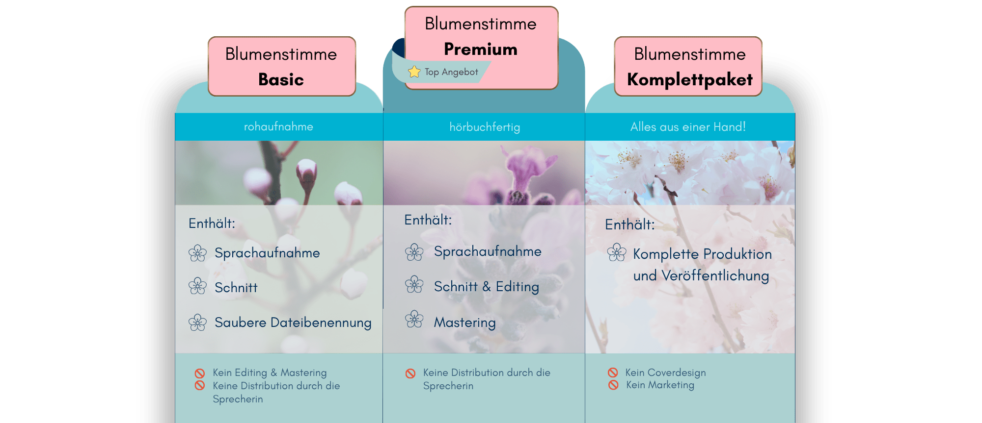 Preisliste, bezahlbare Angebote für Selfpublisher.